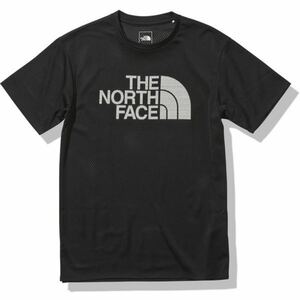 THE NORTH FACE ザノースフェイス 半袖Tシャツ ショートスリーブベントロゴクルー NT12187 ブラック メンズM