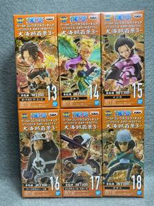  world collectable * One-piece large sea . 100 .3 all 6 kind .. maru ko Ace i elephant mi Hawk k The nWCF domestic regular goods 