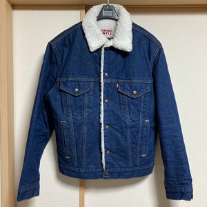 【極美品】80s LEVI'Sリーバイス ボアジャケットサイズ38 希少 激レア ヴィンテージ ビンテージ USA製 裏ボア