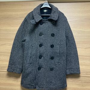 【極美品】SUGAR CANE BEACH CLOTH P-COAT シュガーケーン ビーチクロス ピーコート サイズ40 SC13992 東洋エンタープライズ