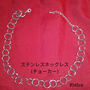 ステンレスネックレス(チョーカー)