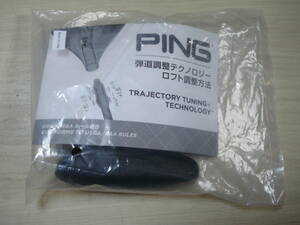 PING(ピン) 1Wに付属していた純正レンチ・取説　新品(ビニール未開封)即決！