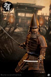 POPTOYS 1/6 足軽三人衆 第三弾 智足軽 未開封新品 EX046 Ashigaru 鉄錆地雑賀鉢兜 侍 武士 アクションフィギュア