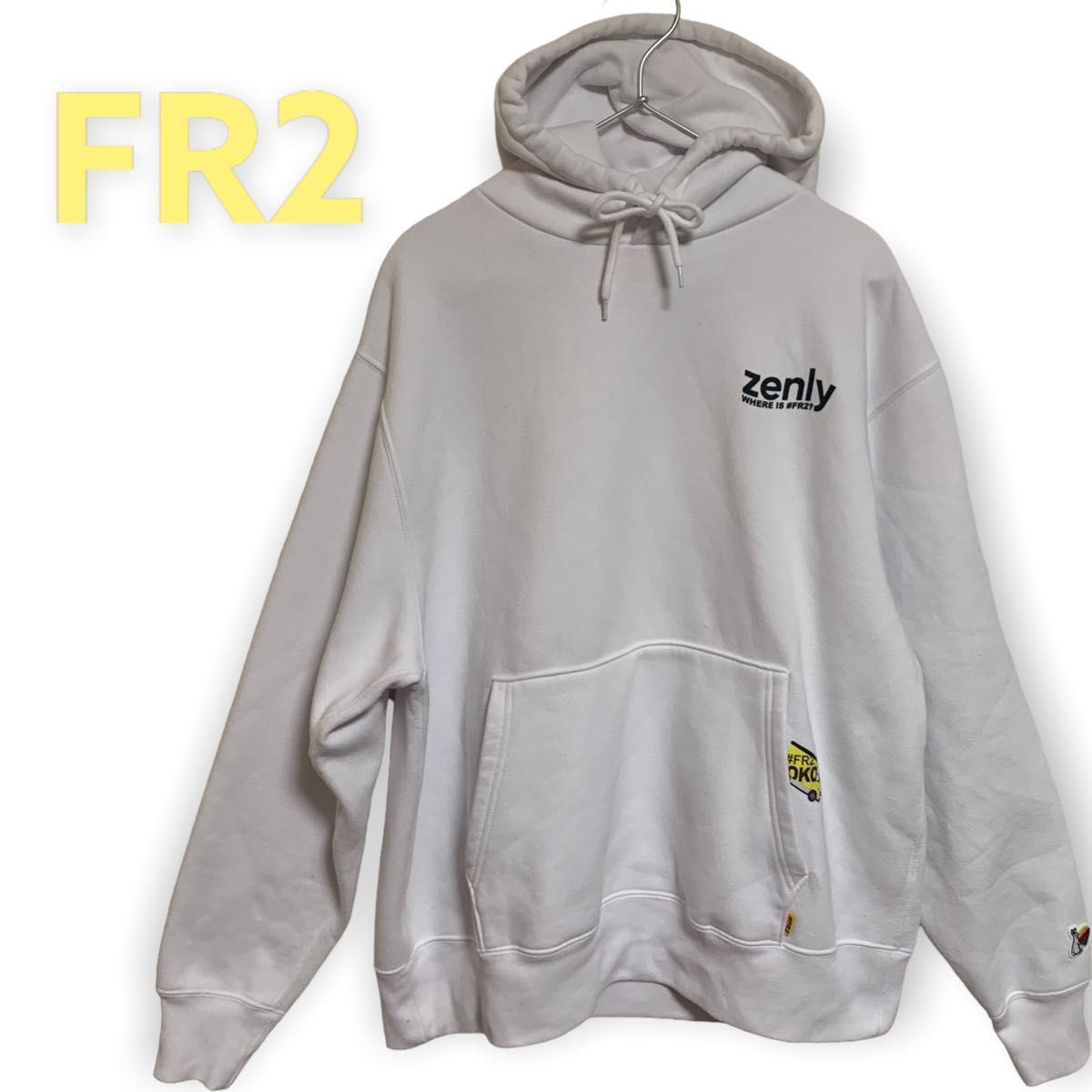 fr2 #FR2DOKO 限定フーディー パーカー Mサイズ 冬服｜PayPayフリマ