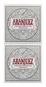 即決◆新品◆送料無料ARANJUEZ Concert Gold 700×2 クラシックギター弦/メール便