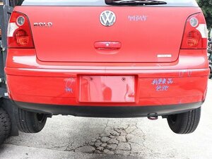 VW ポロ 9N 03年 9NBBY リアバンパー (在庫No:511889) (7399)