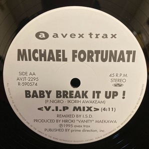 MICHAEL FORTUNATI / BABY BREAK IT UP ! 美盤の画像2