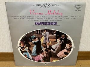 クラシックLP　キングレコード　SMR 5019　クナッパーツブッシュ、ウィーンフィル　「ウィーンの休日」
