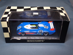 MINICHAMPS　1/43　Matora　MS　670B　Le　Ｍａｎｓ　12　1973年　4301　731112