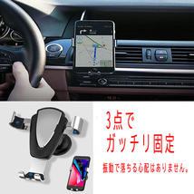 NSX NC1/NA1/NA2 スマホ 携帯 ホルダー エアコン吹き出し口 クリップ型 _画像2