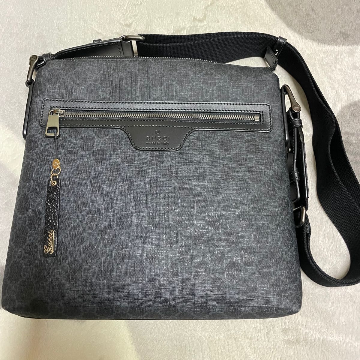 GUCCI GGスプリーム ボストンバッグ 162801-