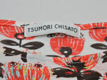 ツモリチサト TSUMORI CHISATO Tシャツ/カットソー 2サイズ ホワイト×レッド レディース j_p F-S4297_画像6