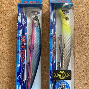 o.s.p 人気商品 ルドラ130S SW 人気色 2色セット なぶら麒麟ヘッド レーザーブルピン 東京湾 シーバス 戦 並木敏成