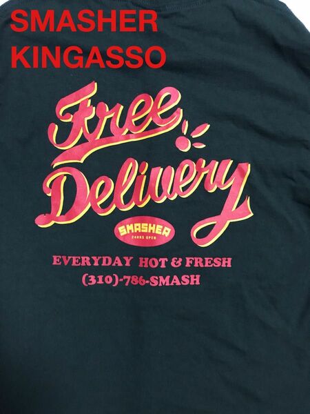 SMASHER KINGASSO DeliveryバックプリントロンＴ