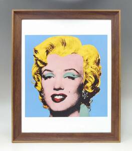 新品☆額付アートポスター★絵画☆andy warhol★アンディ・ウォーホル☆アメリカンポップアート◎マリリン☆5