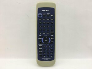 ONKYO　オーディオリモコン　RC-434S　中古品F-0181