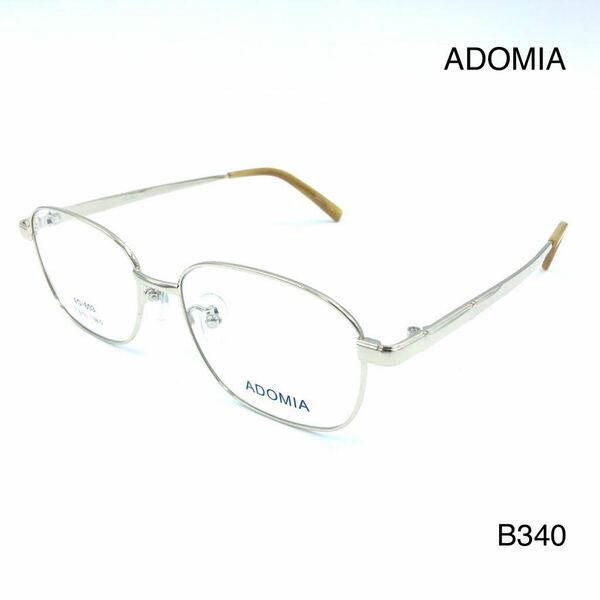 アドマイヤ　ADOMIA 新品未使用　メガネフレーム AD-603 1 53mm ゴールド