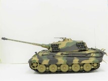 【対戦可能・塗装済み完成品戦車ラジコン】Heng Long（ヘンロン）製 Ver.7.0 2.4GHz 1/16 キングタイガー ヘンシェル砲塔 ☆3888A-1_画像6