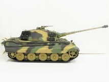 【対戦可能・塗装済み完成品戦車ラジコン】Heng Long（ヘンロン）製 Ver.7.0 2.4GHz 1/16 キングタイガー ヘンシェル砲塔 ☆3888A-1_画像2