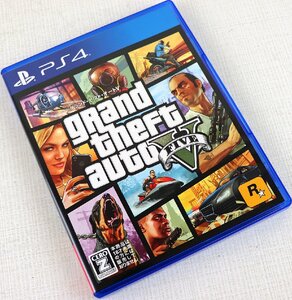 P◆中古品◆ゲームソフト PS4 『グランド・セフト・オートV』 アクション/アドベンチャー PlayStation/プレステ Rockstar Games ※18歳以上