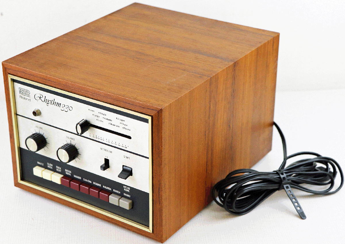 素敵な Rolando TR-330 Rhythm330 リズムボックス ローランド アンプ