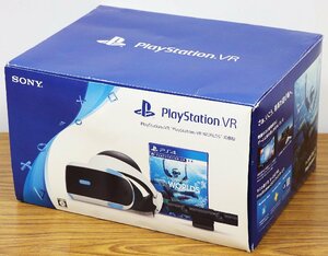 M★中古品★ゲーム機周辺機器/VR機器 『PlayStation VR 「PlayStation VR WORLDS」同梱版』 SONY CUHJ-16006 PS4対応 ※本体後方素材劣化