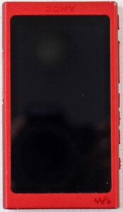 P◎ジャンク品◎ポータブルオーディオプレーヤー『ウォークマン NW-A35』 SONY/ソニー シナバーレッド 容量:16GB メモリータイプ 本体のみ
