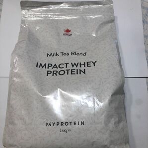 MyProtein マイプロテイン Impact ホエイプロテイン 2.5kg ミルクティー