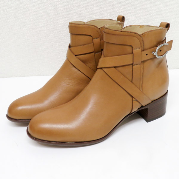 サイズ35□新品□SARTOREサイドジップ ショートブーツSR2655□8-1-