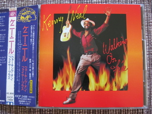 ★KENNY NEAL ケニー・ニール♪WALKING ON FIRE PLUS★Fred Wesley/Maceo Parker/etc★Alligator キング KICP-2488★帯付CD★