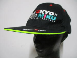 Team UKYO×RACING MIKU Hatsune Miku GT PROJECT racing cap FREE size 