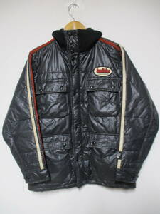 PHERROW'S Fellows BumBleBee van b ruby cotton inside motor cycle jacket black M size 