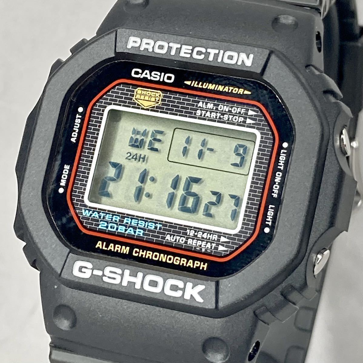 CASIO G-SHOCK 20周年記念限定モデル DW-5000SP-1JR-