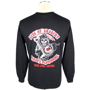 VFA-41 BLACK ACES　ACES OF ANARCHY ロングスリーブTシャツ　ブラック　Lサイズ