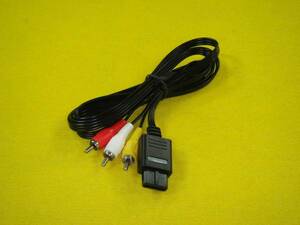 2 # prompt decision # N64 for stereo AV cable ( new goods ) # /. sale possible 