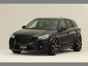 トップライン CX-5 KEEFW KEEAW KE2FW KE2AW 前期 後期 フロントバンパースポイラー 未塗装 TOP LINE ARNAGE SUV アルナージSUV