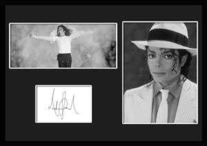 10 kind!Michael Jackson/ Michael * Jackson / autograph print & certificate attaching frame /BW/ monochrome / display (8-3W)