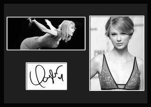 10種類!Taylor Swift/テイラー・スウィフト/サインプリント&証明書付きフレーム/BW/モノクロ/ディスプレイ (3-3W)