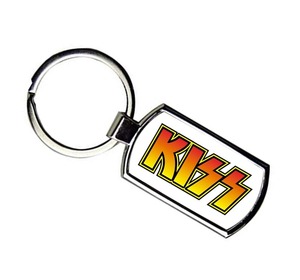 限定!Metal Keychain/キーホルダー/メタル/キーチェーン/キーリング【KISS/キッス】グラムメタル/ロックバンド/ROCK BAND-4