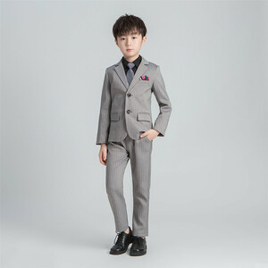 * серый * 100cm мужчина костюм формальный почтовый заказ 5 позиций комплект комплект формальный костюм ребенок одежда костюм Kids костюм Kids Junior .