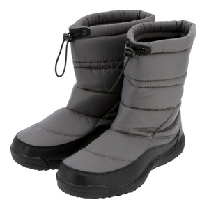* GRAY * 26cm боты мужской почтовый заказ женский защищающий от холода down ботинки защищающий от холода обувь . скользить выступающая подошва защищающий от холода . скользить защищающий от холода ботинки ворсистый материалы 
