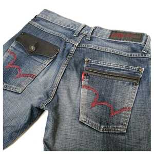 EDWIN エドウィン EGF503 EDGE OF BLUE JEANS デニムパンツ フラップポケット　サイズW29