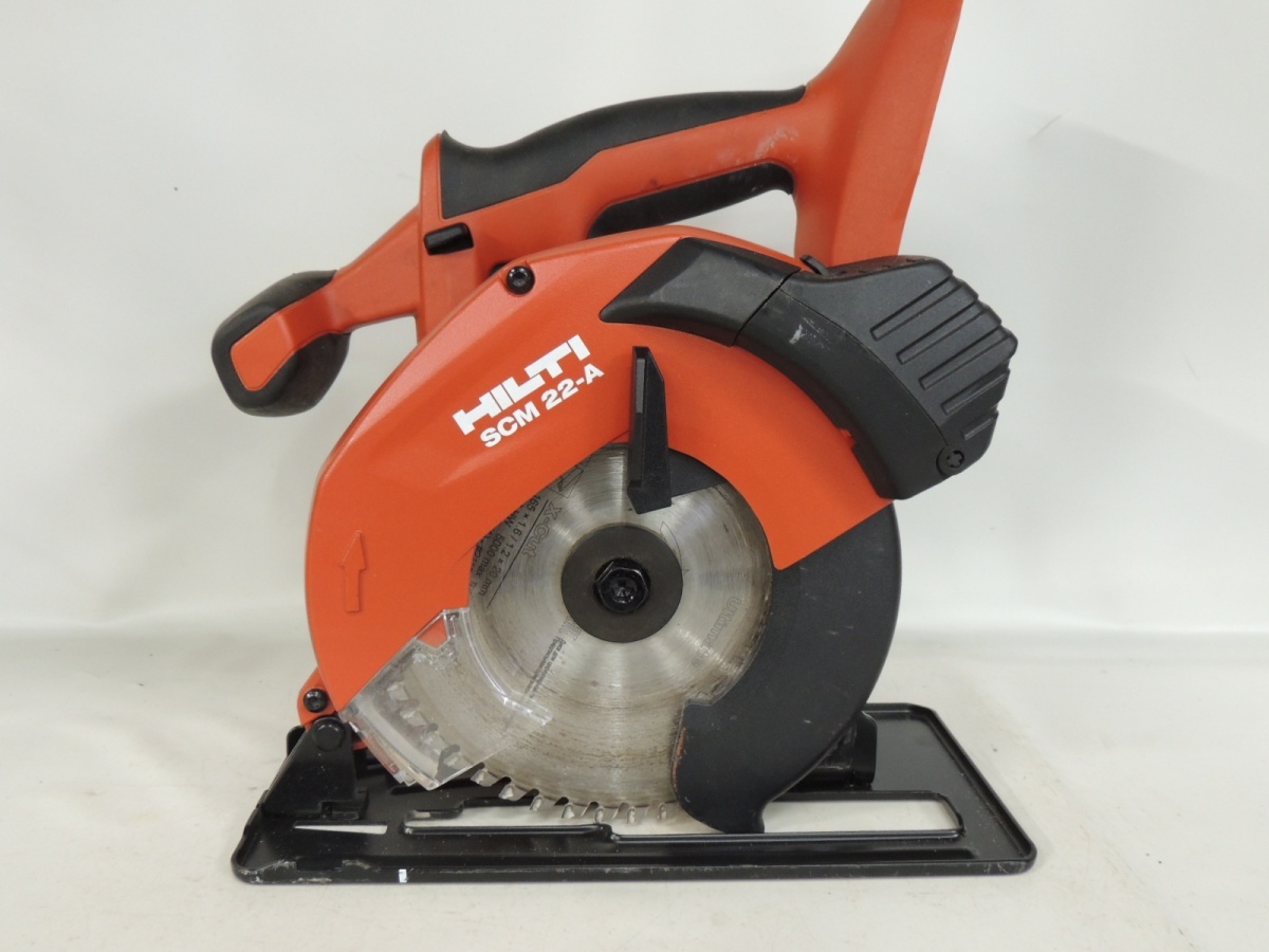 HILTIヒルティ充電式金属切断用丸ノコSCM22a本体のみ | tspea.org