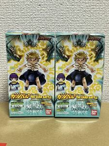 ガッシュベル ザ カードバトル 新品未開封 2box セット カード LEVEL.7 蒼き斥石の光芒 15パック入り カードダス