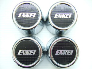 当時物 新品4個 76mm エンケイ センターキャップ ENKEIロゴ 76パイ 旧車 昭和 ホイールキャップ バハ ディッシュ