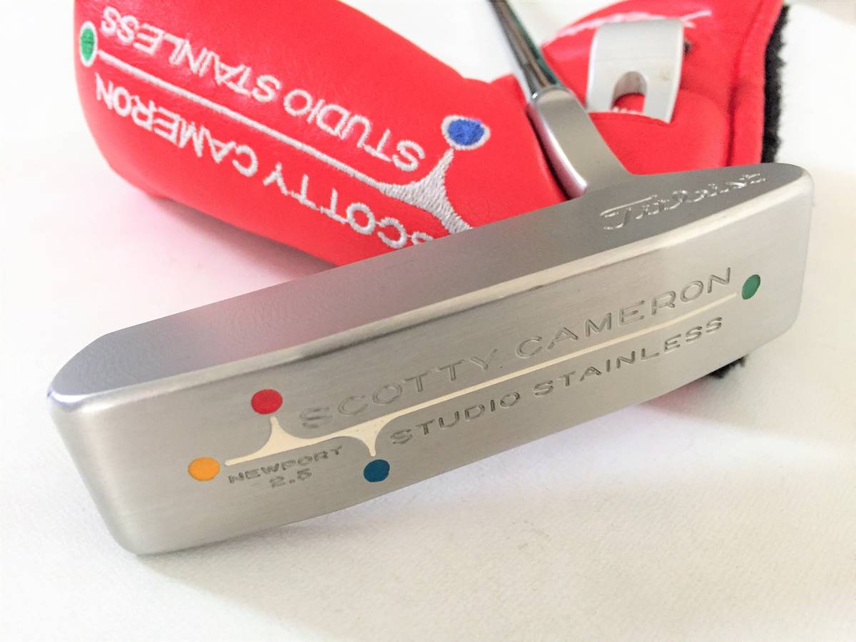 王冠マーク【超激レアパター・極上美品】 スコッティキャメロン ニュー