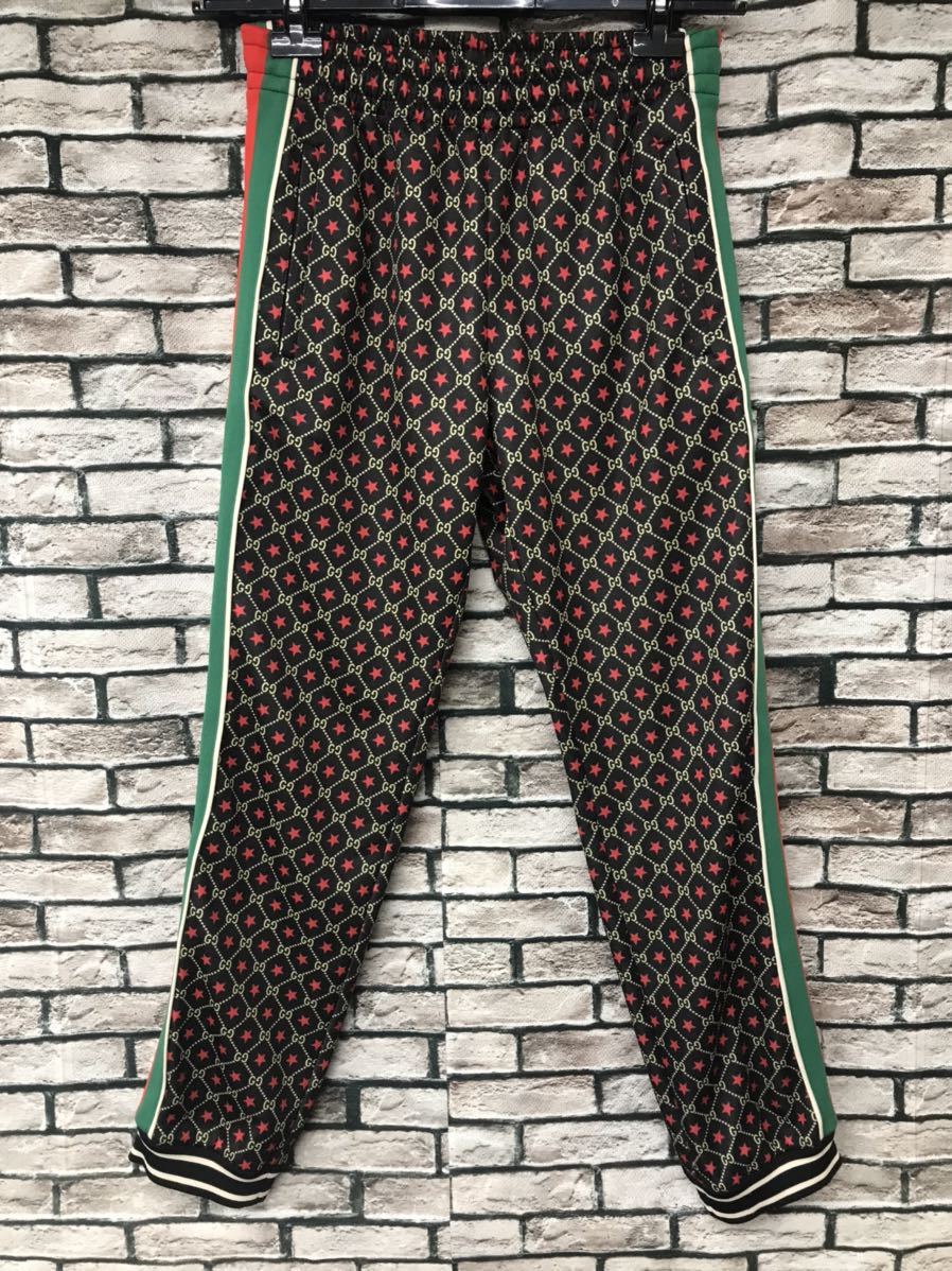 極美品 GUCCI グッチ 20SS 598858 XJBZ8 サイドGGロゴラインルーズ