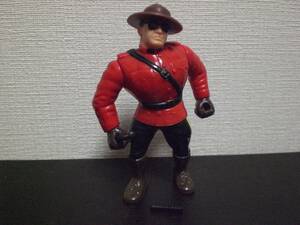 当時物 93年製 HASBRO ハスブロ WWF マウンティ THE MOUNTIE WWE フィギュア レッスルマニア ランディ・サベージ WCW ロードウォリアーズ