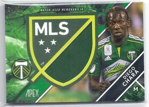 2016 Topps Apex MLS Diego Chara Jersey Green /50