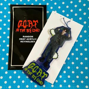 KEY CONCERT - G.O.A.T. (Greatest Of All Time) IN THE KEYLAND JAPAN 公式 グッズ★ ランダム3WAY アクリルキーホルダー★青 ブルー